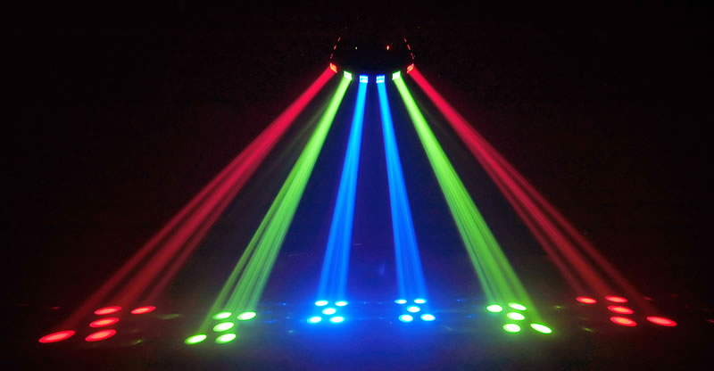 CHAUVET Derby X | 8-Channel DMX LED Derby Effect Light | agiprodj