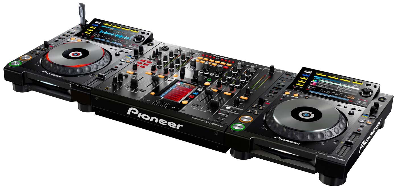 Pioneer Djm- 2000 Nexus 4- Channel Professional Performance Dj Mixer