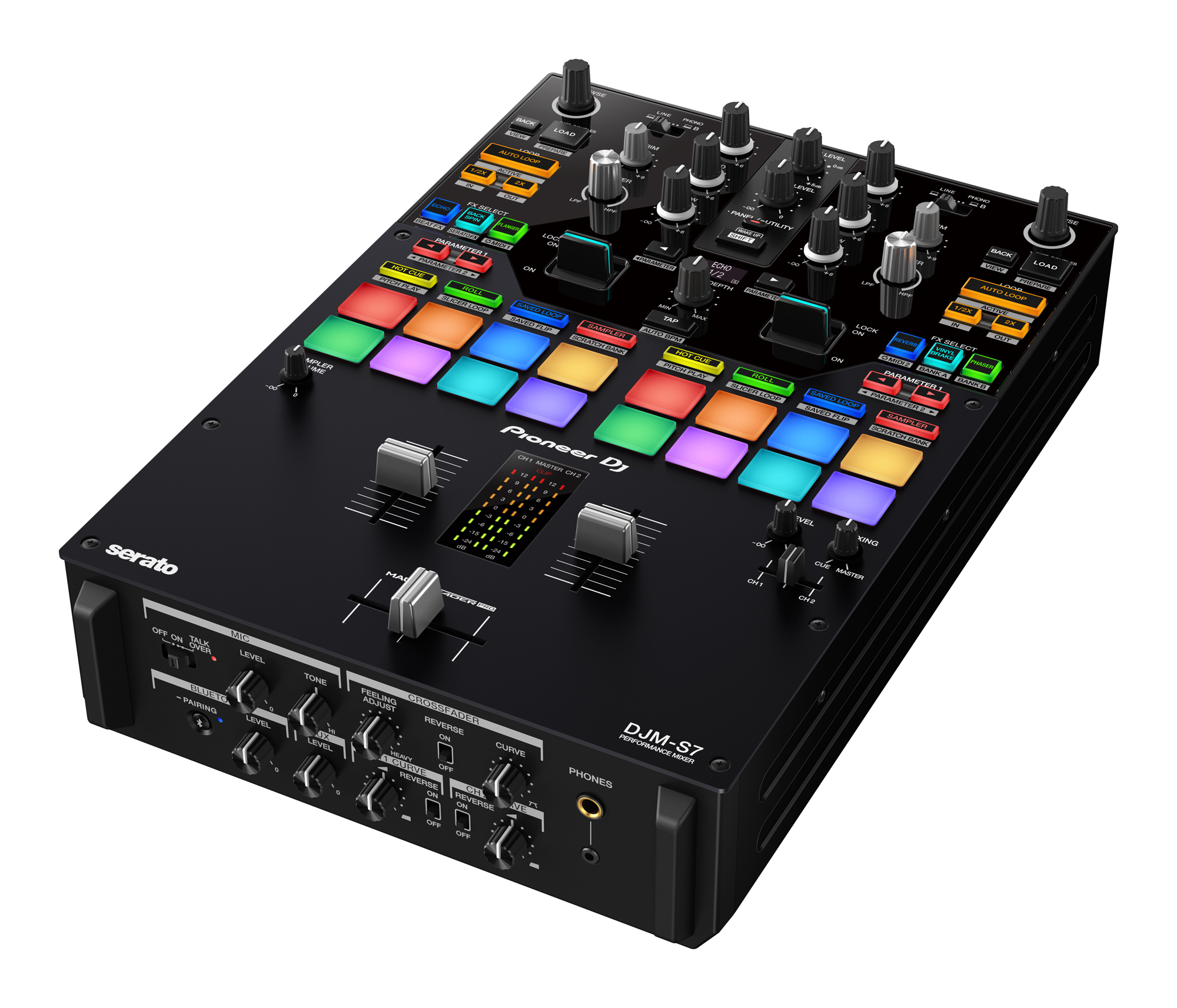 Pioneer DJM-S7 2-Channel, Scratch Style, Battle, Bluetooth-Enabled DJ