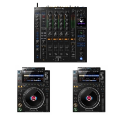 Check out details on Pioneer DJM-A9 + 2 CDJ-3000 Pioneer DJ page