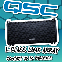 QSC L Class Line Array is here - Contact to purchase 