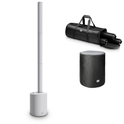 LD Systems MAUI 5 GO W Ultra-Portable Battery-Powered Column PA System - White