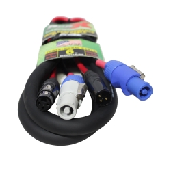 PROX XC-PWC14-XLR06 6 Ft. XLR to Blue/Gray Link Cable Power Connection Compatible Devices