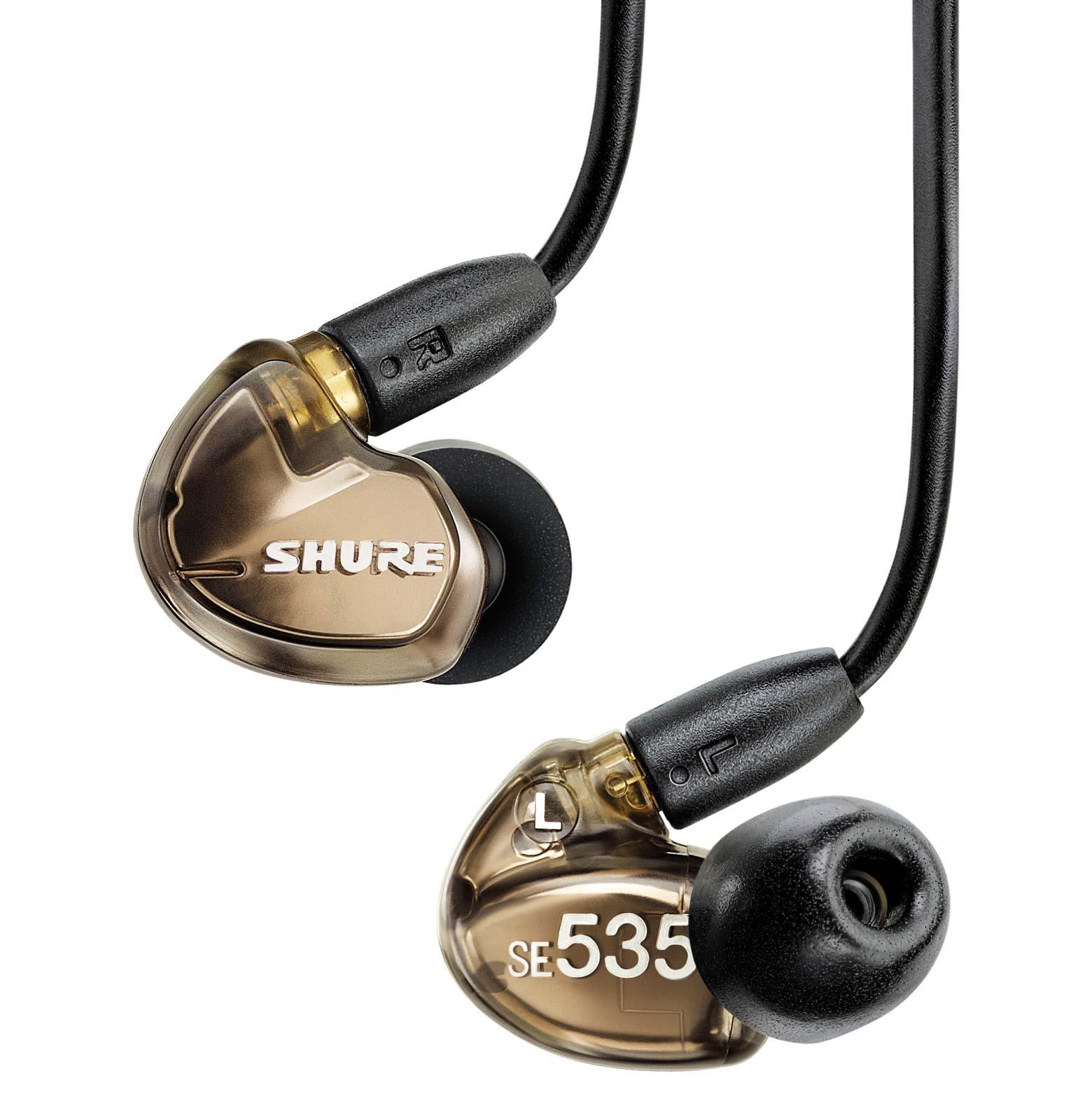 SHURE SE535 | Sound Isolating Earphones Metallic Bronze | agiprodj