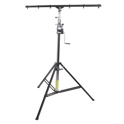 ProX XT-CRANK14FT-220 Heavy-Duty 14' High Truss Crank Up Lighting Stand with 5ft T-Bar - Holds 220 Pounds