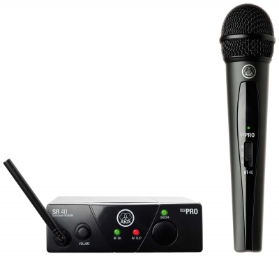 AKG WMS 40 Mini Vocal Set Handheld Wireless Microphone System US45A