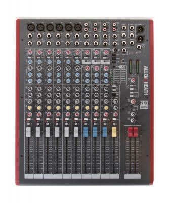 ALLEN & HEATH ZED-12FX 12-Channel Mixer with USB and Effects