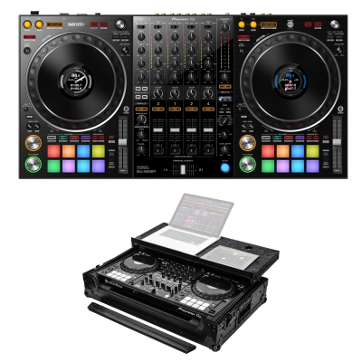 PIONEER DDJ-1000SRT Bundle with Controller + ODYSSEY Black Case with Shelf