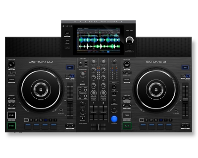 DENON DJ SC LIVE 2 2-Deck Professional Standalone DJ Controller with Streaming Access