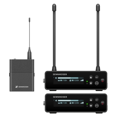 Sennheiser Wireless Speaker System D3 - 1 Transmitter & 2 Receivers